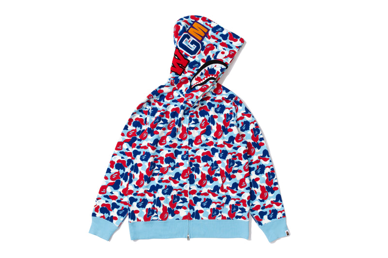 BAPE STORE PARIS 6TH ANNIV. SHARK FULL ZIP HOODIE