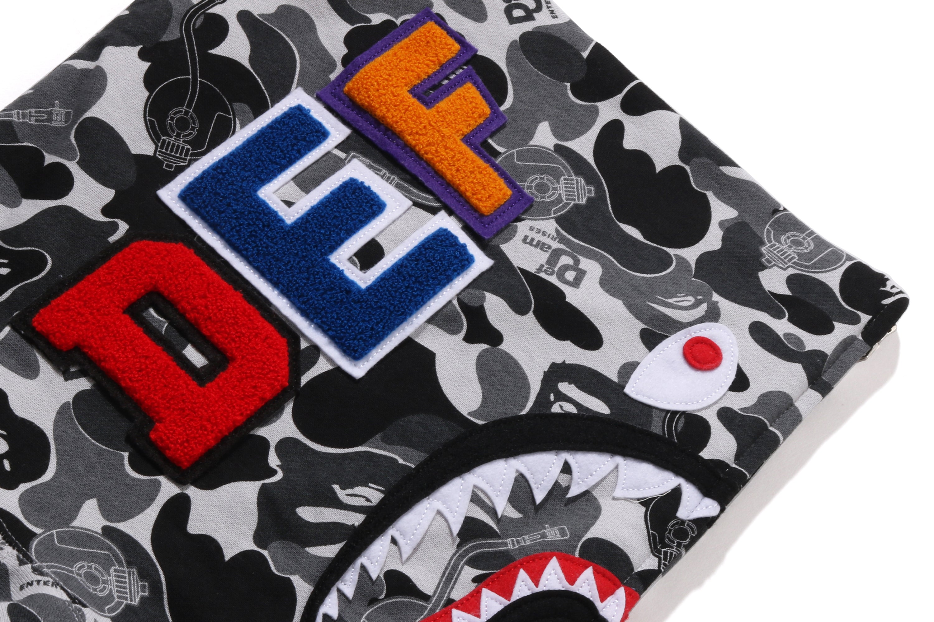 BAPE X DEF JAM CAMO SHARK RELAXED FIT FULL ZIP HOODIE – eu.bape.com