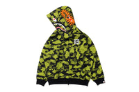 BAPE X CR7 LIFE LOGO RELAXED FIT SHARK FULL ZIP HOODIE #1