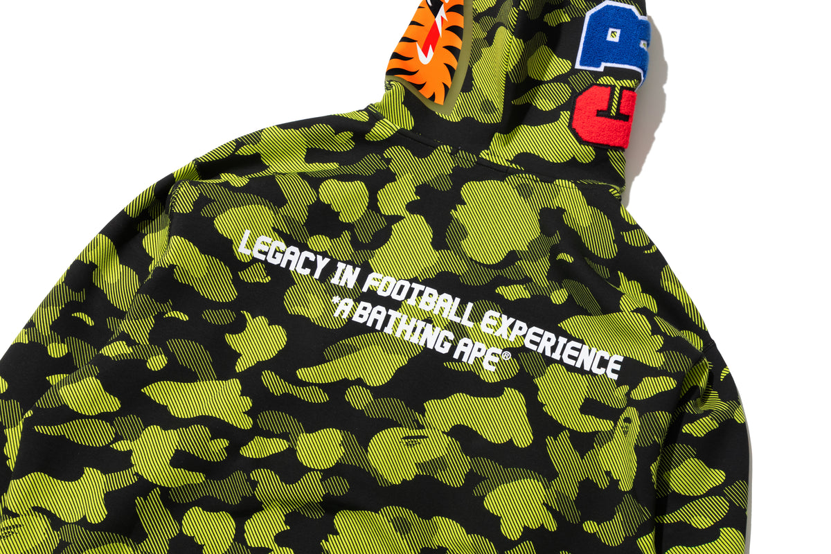 BAPE X CR7 LIFE LOGO RELAXED FIT SHARK FULL ZIP HOODIE #1