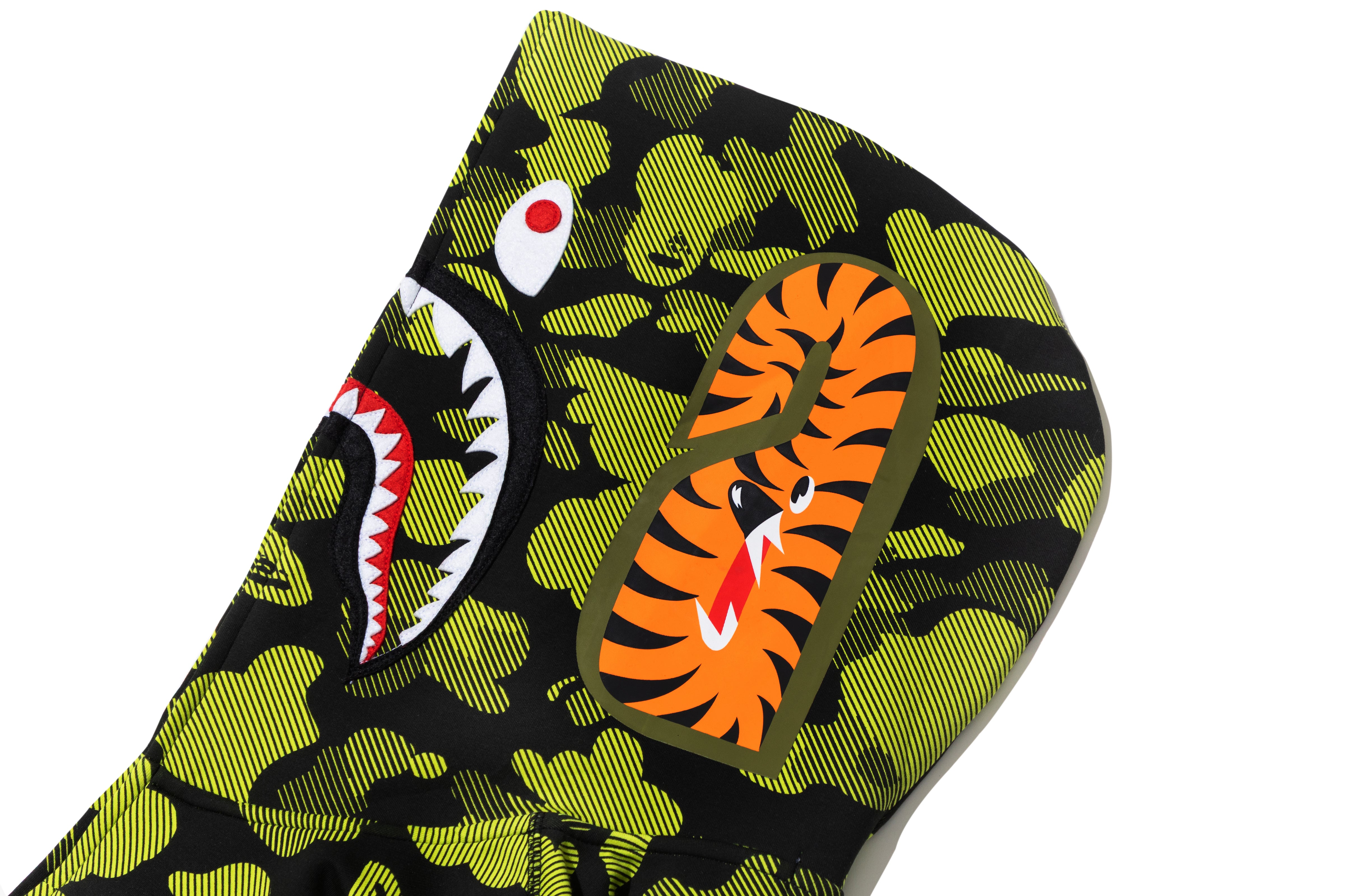 BAPE X CR7 LIFE LOGO RELAXED FIT SHARK FULL ZIP HOODIE #1 – eu