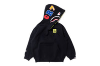 BAPE X CR7 LIFE LOGO RELAXED FIT SHARK FULL ZIP HOODIE #2