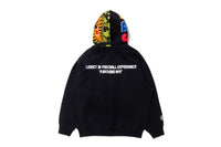 BAPE X CR7 LIFE LOGO RELAXED FIT SHARK FULL ZIP HOODIE #2