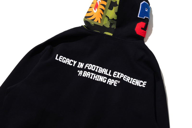 BAPE X CR7 LIFE LOGO RELAXED FIT SHARK FULL ZIP HOODIE #2