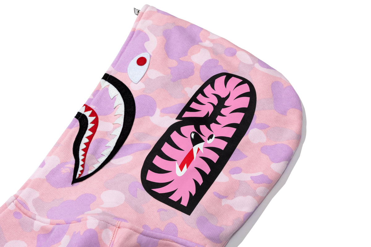 BAPE X STRAYKIDS LEEBIT SHARK FULL ZIP HOODIE