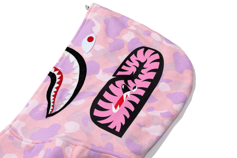 BAPE X STRAYKIDS LEEBIT SHARK FULL ZIP HOODIE