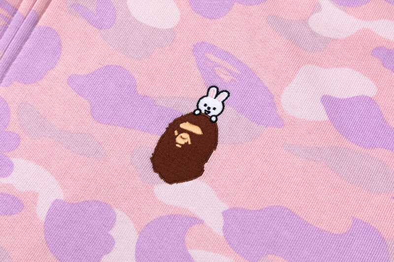 BAPE X STRAYKIDS LEEBIT SHARK FULL ZIP HOODIE