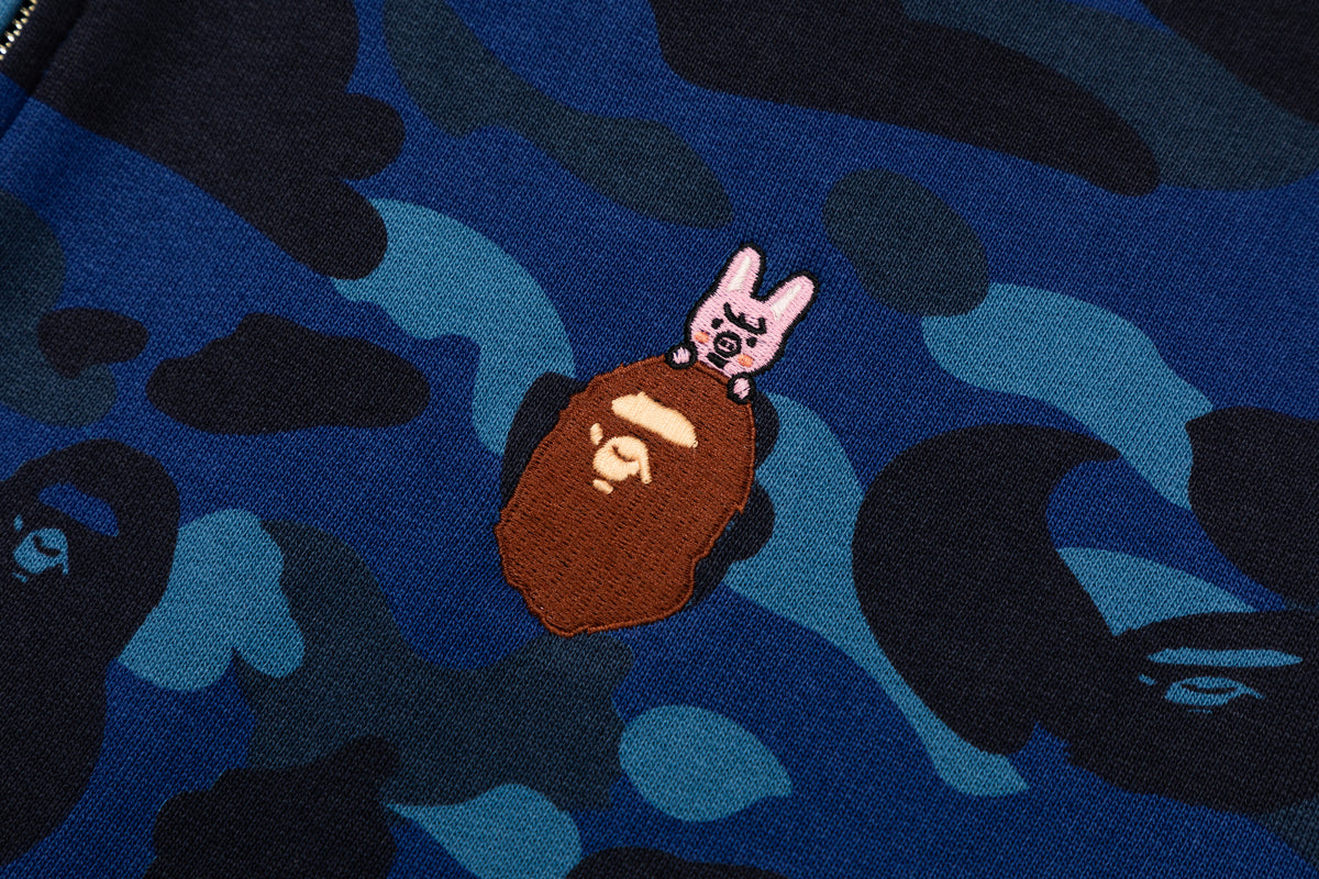 BAPE X STRAYKIDS DWAEKKI SHARK FULL ZIP HOODIE