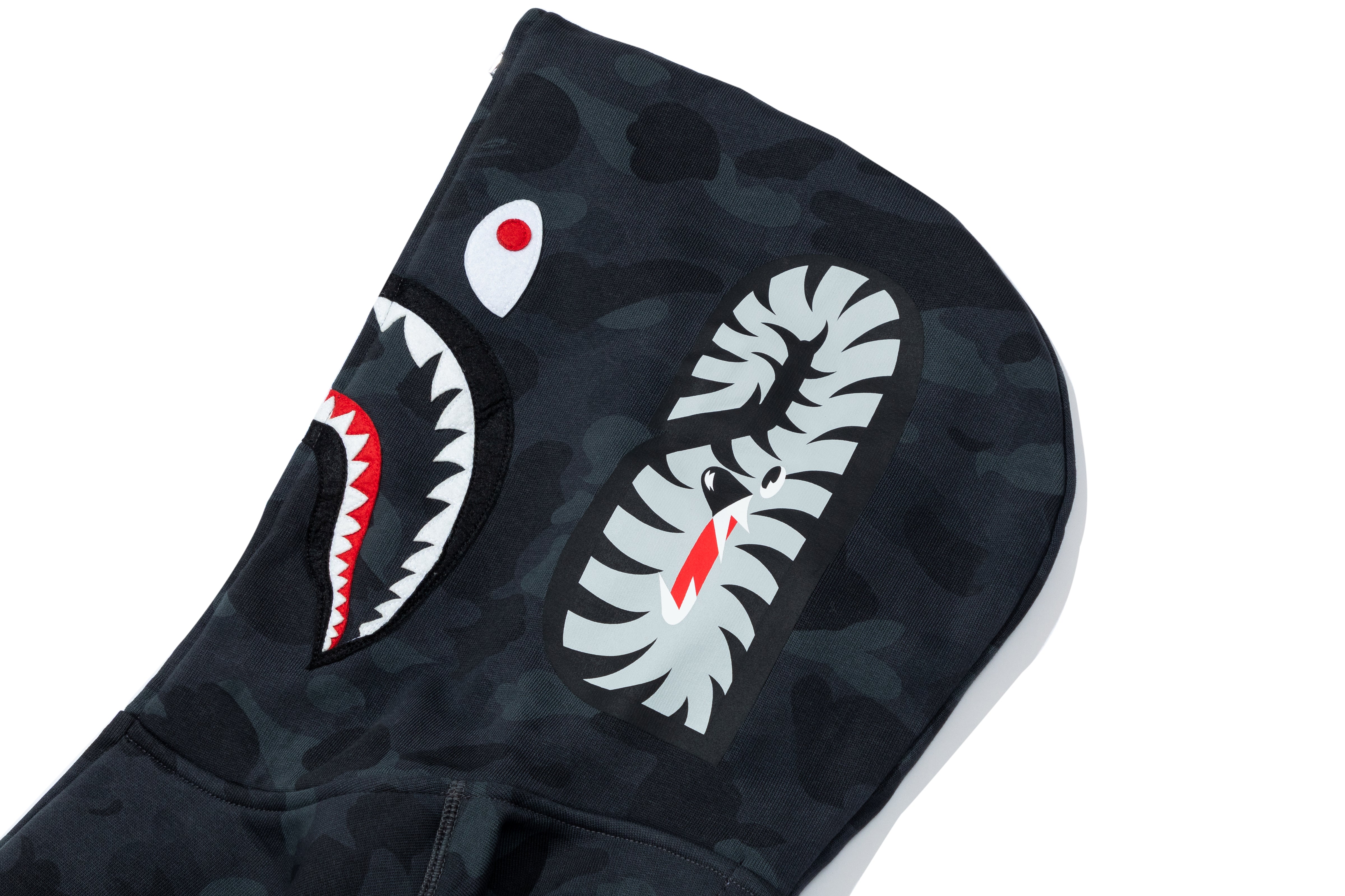 BAPE® × Stray Kids JINIRET SHARK HOODIE BAPE X STRAYKIDS JINIRET SHARK FULL ZIP HOODIE – eu.bape.com