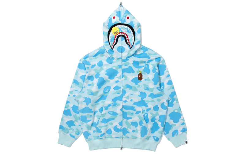 BAPE X STRAYKIDS BBOKARI SHARK FULL ZIP HOODIE