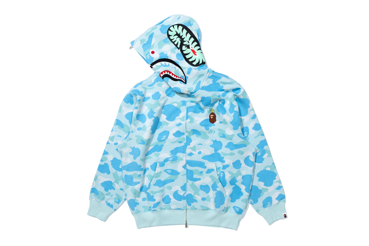BAPE X STRAYKIDS BBOKARI SHARK FULL ZIP HOODIE