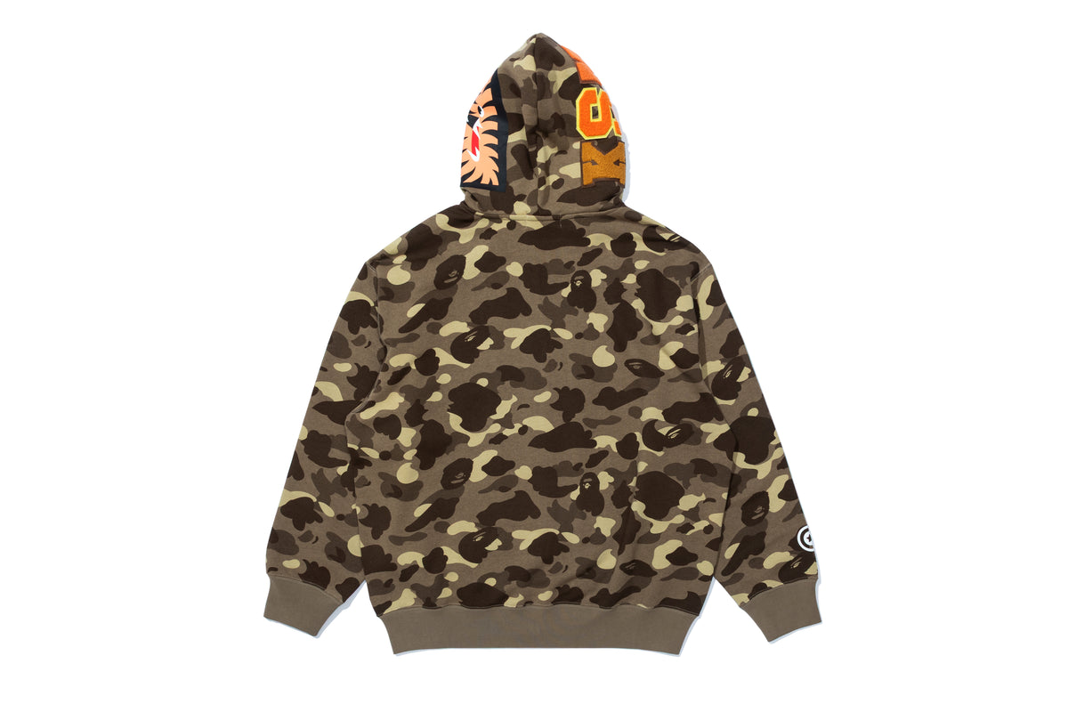 BAPE X STRAYKIDS PUPPYM SHARK FULL ZIP HOODIE