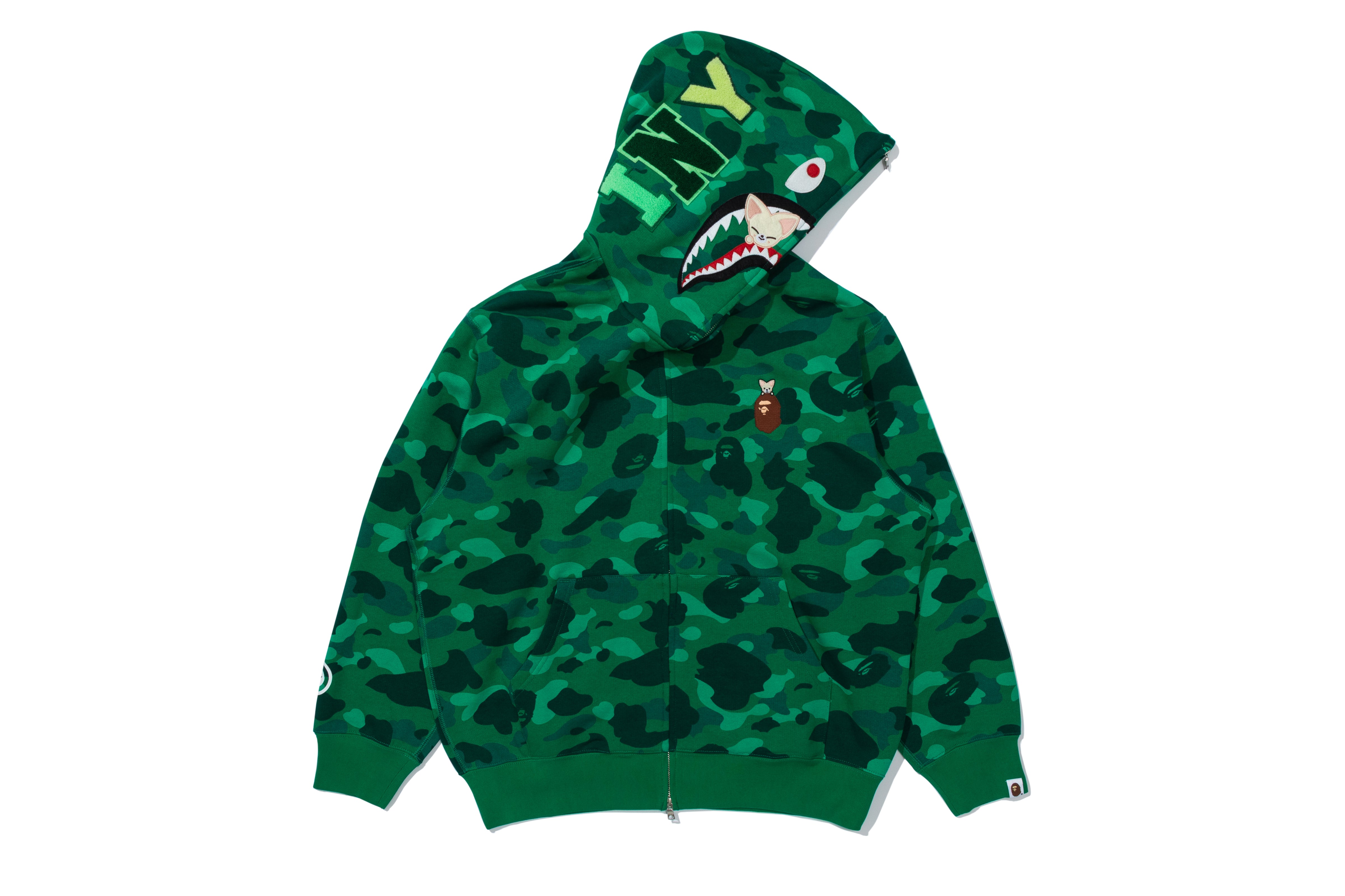 BAPE X STRAYKIDS FOXI.NY SHARK FULL ZIP HOODIE – eu.bape.com