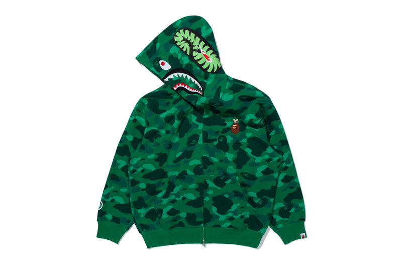 BAPE X STRAYKIDS FOXI.NY SHARK FULL ZIP HOODIE