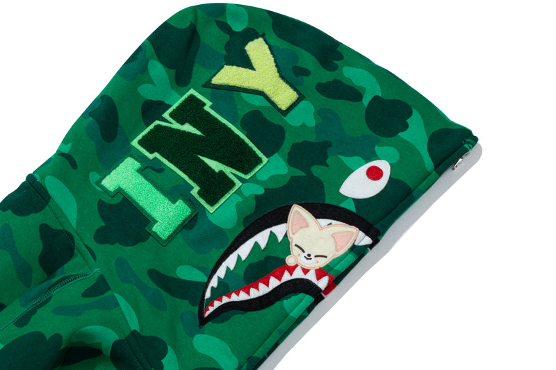 BAPE X STRAYKIDS FOXI.NY SHARK FULL ZIP HOODIE