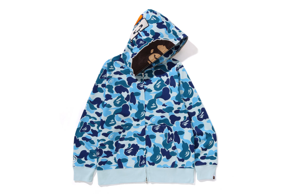 ABC CAMO 2ND APE FULL ZIP HOODIE