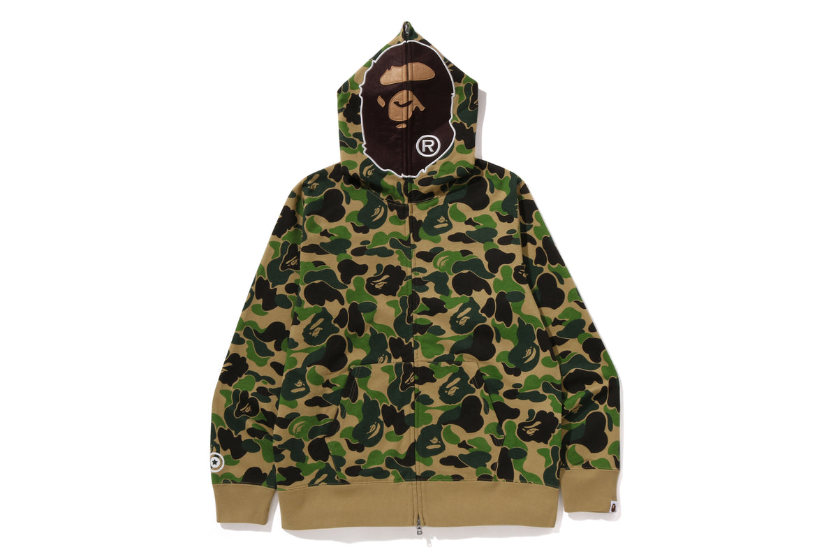 ABC CAMO 2ND APE FULL ZIP HOODIE