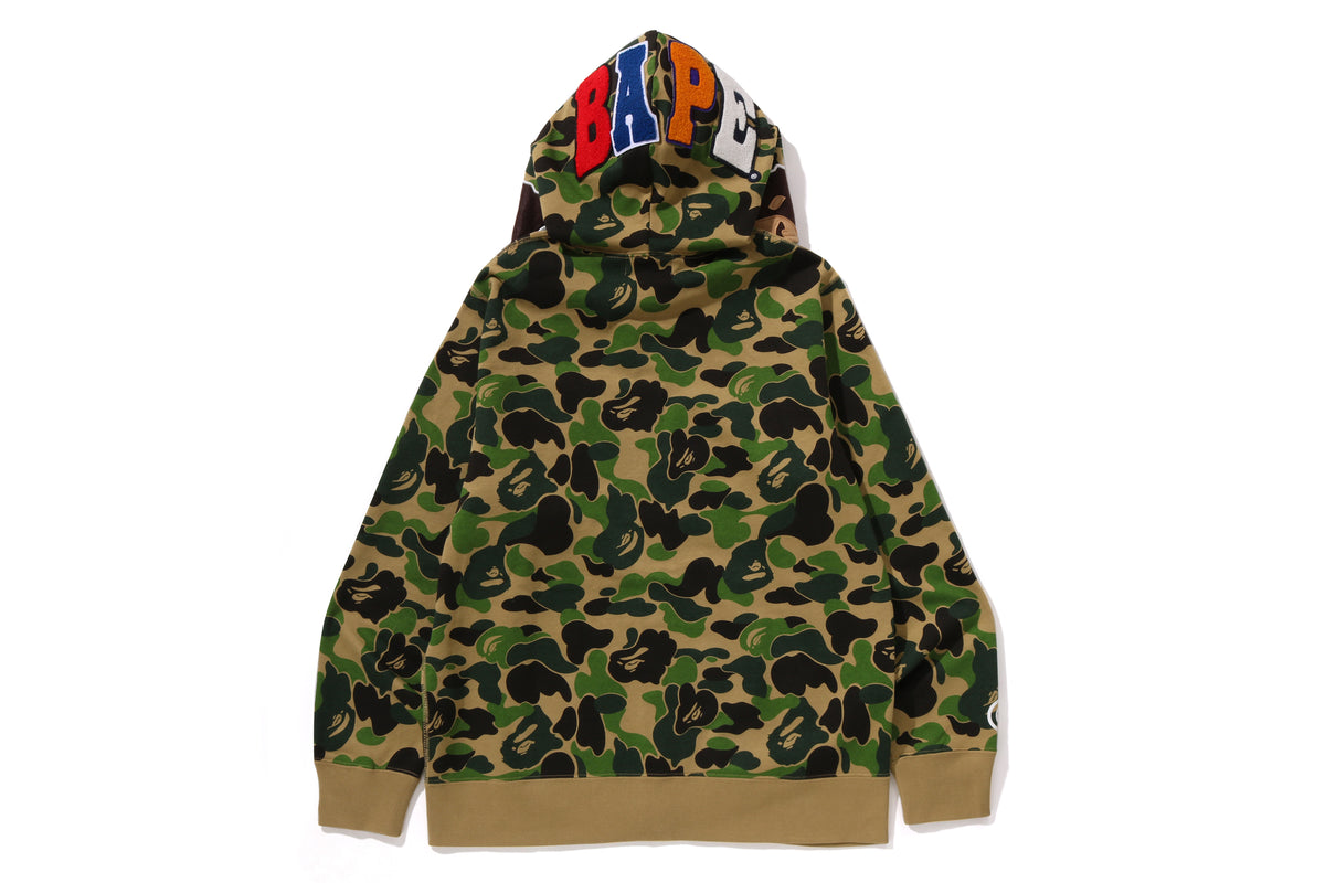 ABC CAMO 2ND APE FULL ZIP HOODIE
