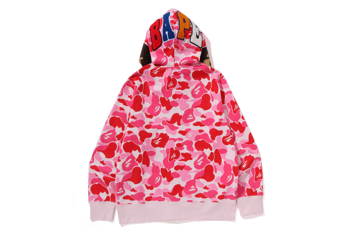 ABC CAMO 2ND APE FULL ZIP HOODIE