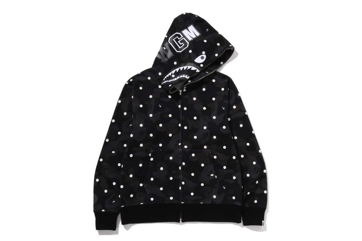 ABC DOT SHARK FULL ZIP HOODIE