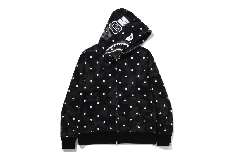 ABC DOT SHARK FULL ZIP HOODIE