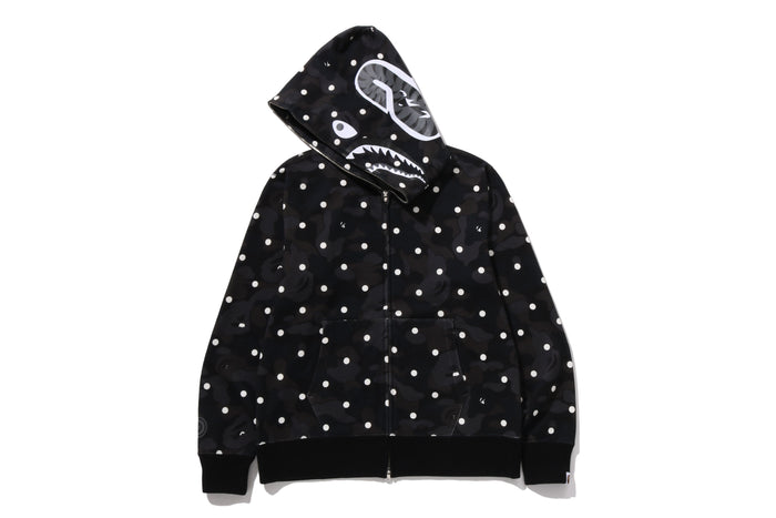 ABC DOT SHARK FULL ZIP HOODIE