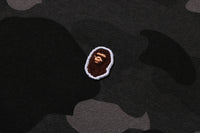 ONE POINT COLOR CAMO CROPPED FULL ZIP HOODIE