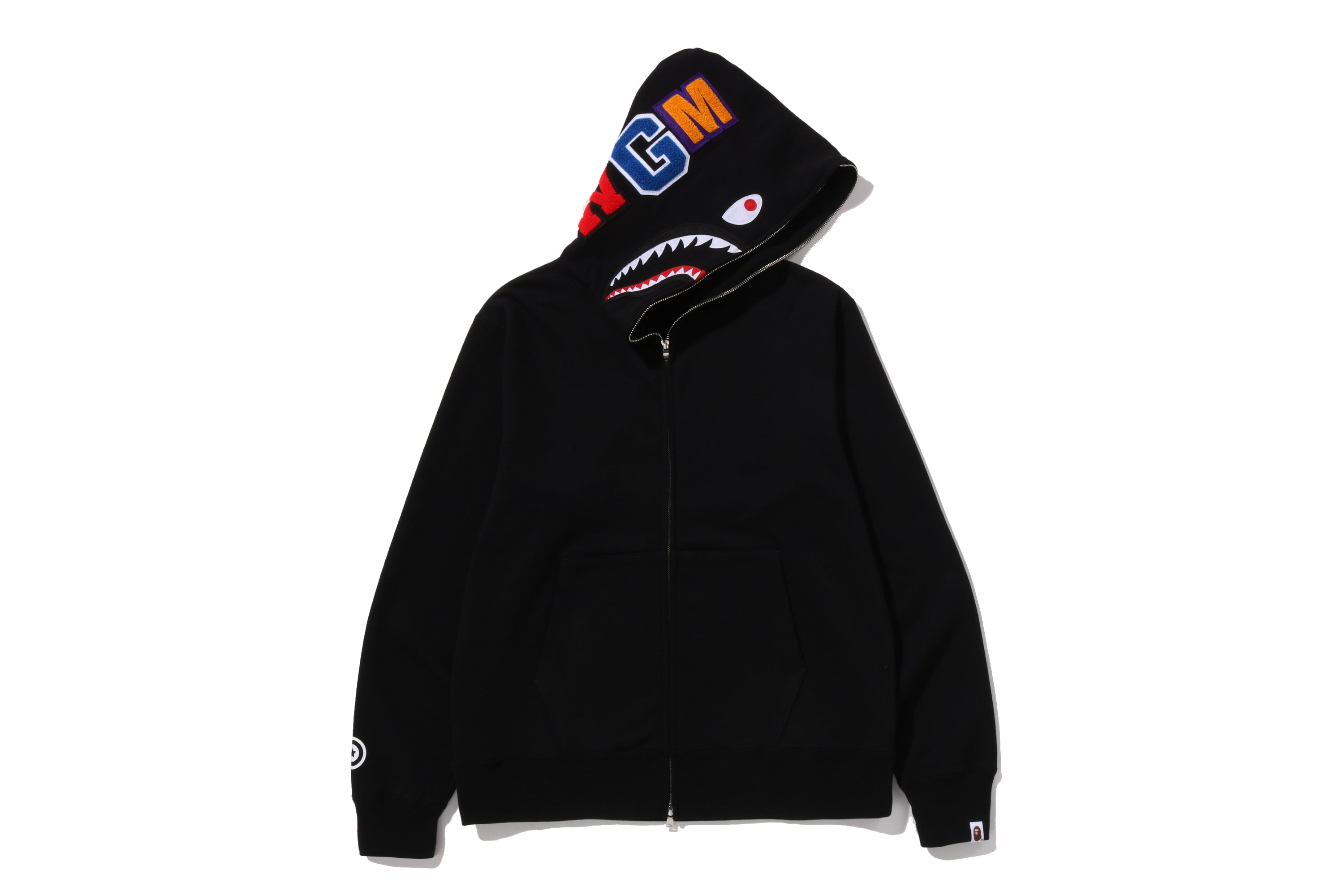 SHARK FULL ZIP HOODIE – eu.bape.com