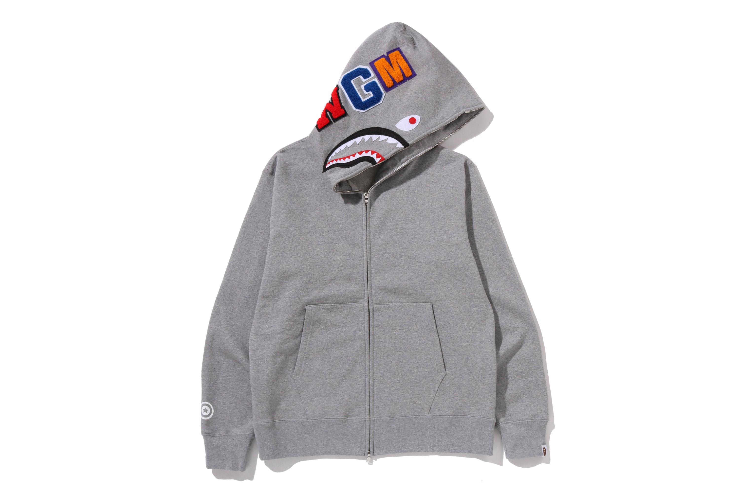 SHARK FULL ZIP HOODIE – eu.bape.com