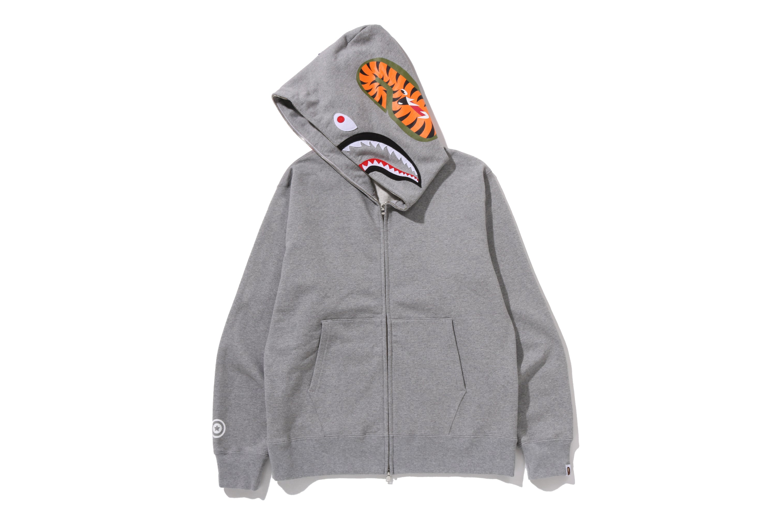SHARK FULL ZIP HOODIE – eu.bape.com