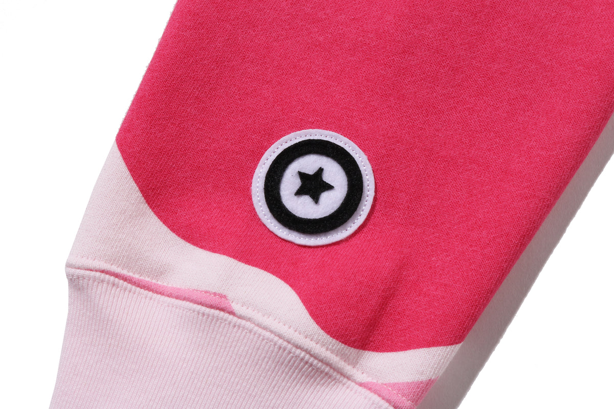 MEGA ABC CAMO DOUBLE SHARK RELAXED FIT FULL ZIP HOODIE