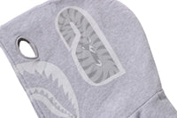 SKELETON SHARK HEAVY WASHED CROPPED FIT FULL ZIP HOODIE