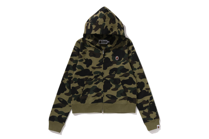 1ST CAMO ZIP HOODIE LADIES