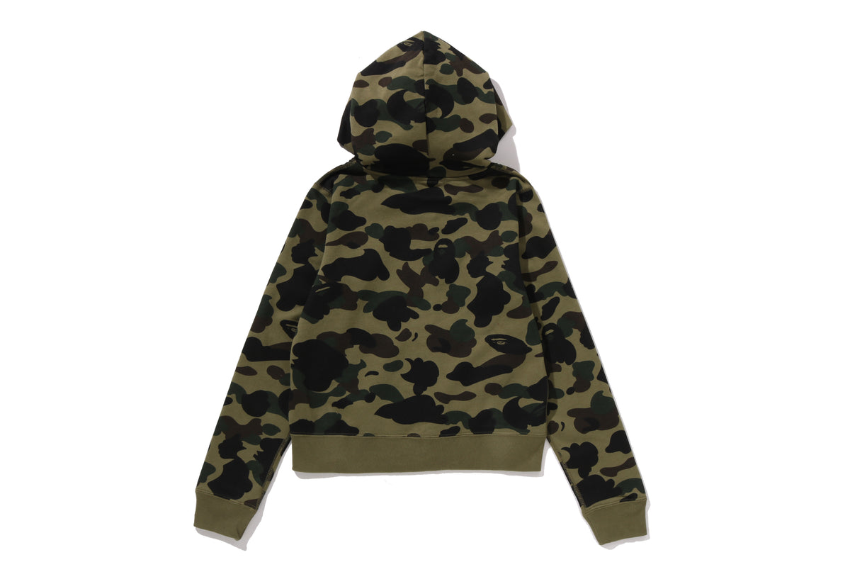 1ST CAMO ZIP HOODIE LADIES