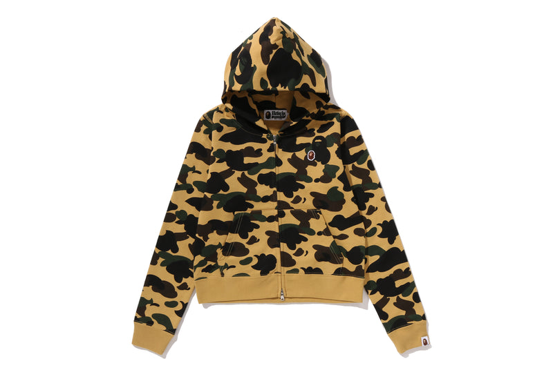 1ST CAMO ZIP HOODIE LADIES