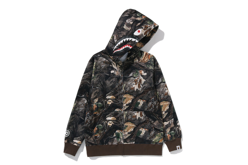 TREE EDGE CAMO SHARK ZIP HOODIE KIDS