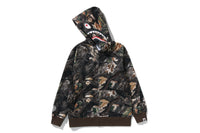 TREE EDGE CAMO SHARK ZIP HOODIE KIDS
