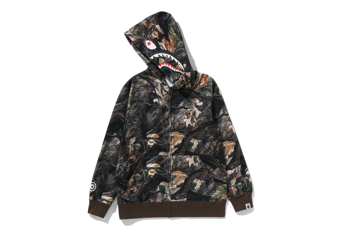 TREE EDGE CAMO SHARK ZIP HOODIE KIDS