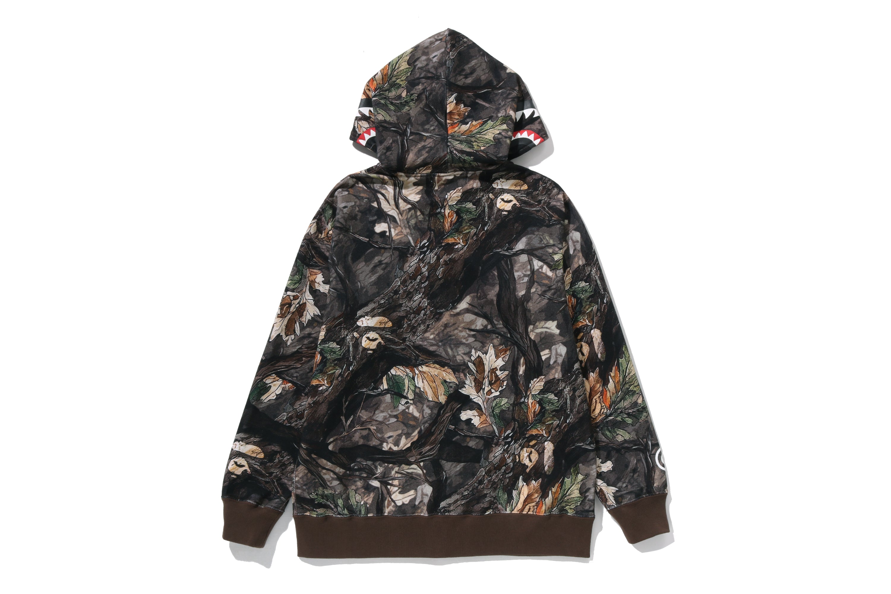 TREE EDGE CAMO SHARK ZIP HOODIE KIDS – eu.bape.com