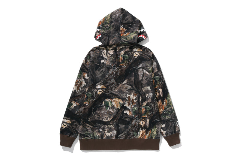 TREE EDGE CAMO SHARK ZIP HOODIE KIDS