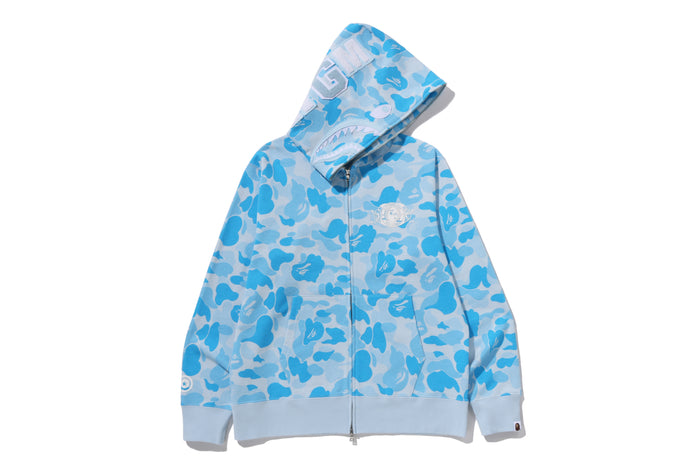 ICY BAPE ABC CAMO SHARK FULL ZIP HOODIE