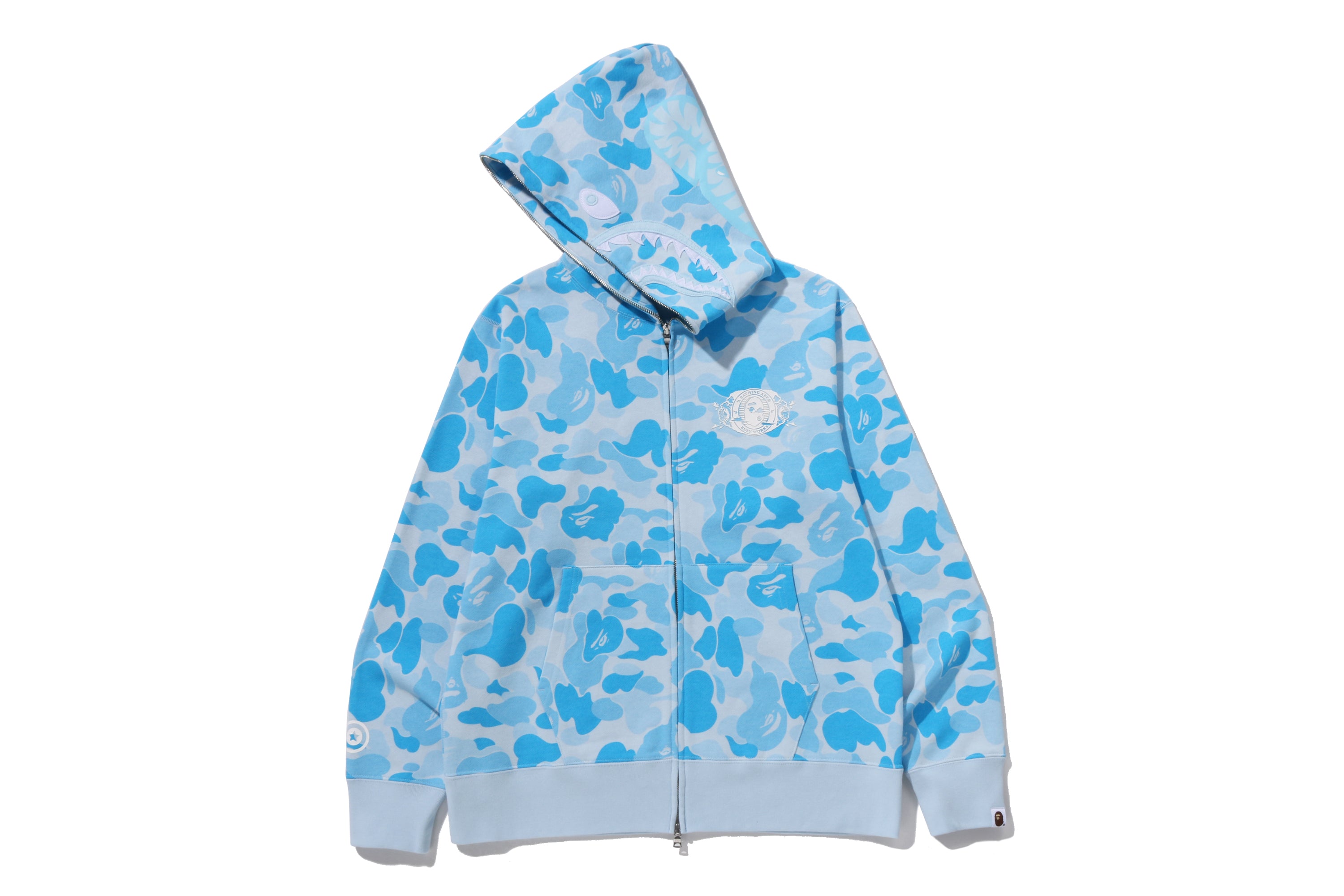 ICY BAPE ABC CAMO SHARK FULL ZIP HOODIE – eu.bape.com