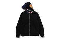 COLOR CAMO REVERSIBLE SHARK FULL ZIP HOODIE