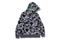 BAPE X HIDDEN STA CAMO TIGER FULL ZIP HOODIE