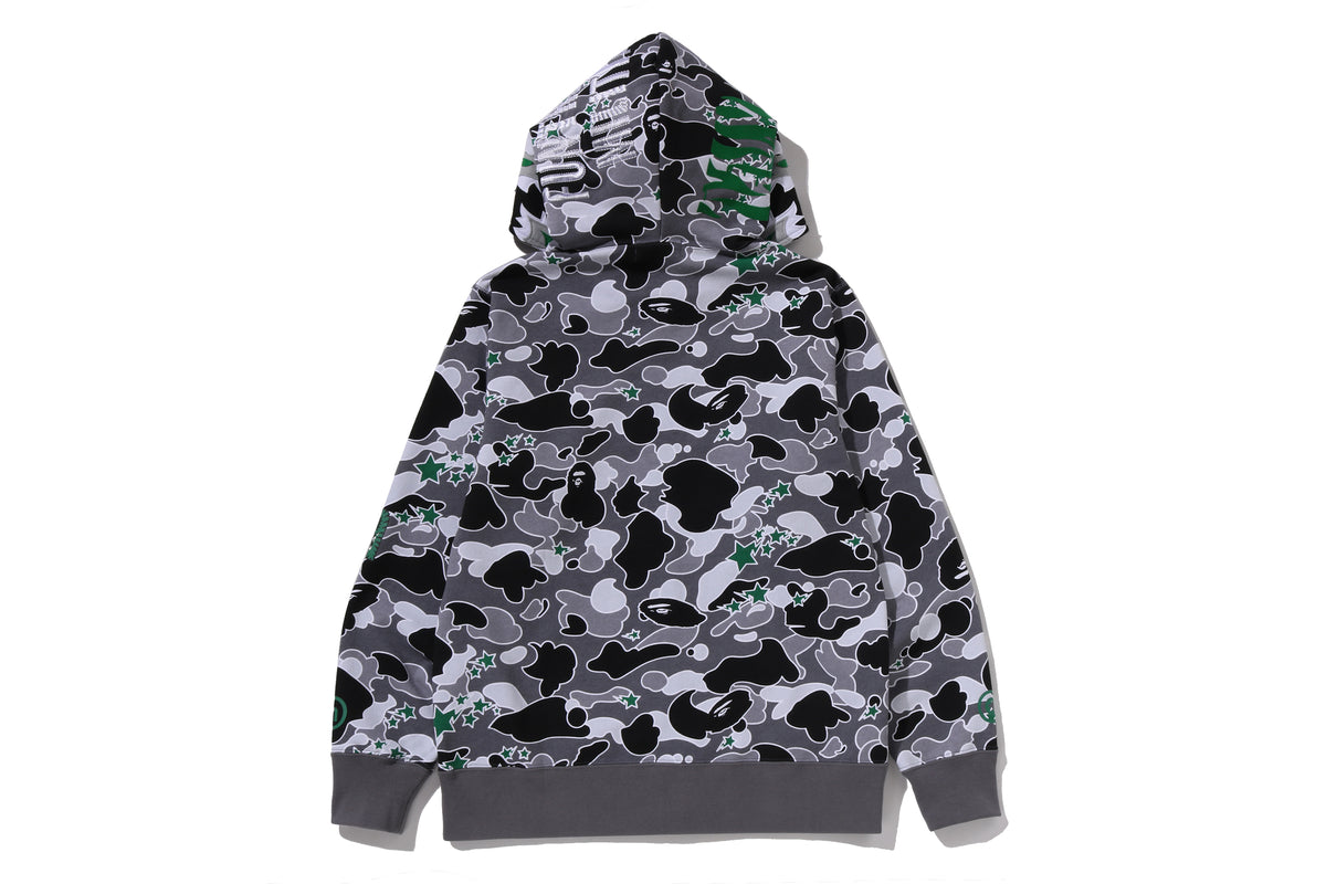 BAPE X HIDDEN STA CAMO TIGER FULL ZIP HOODIE