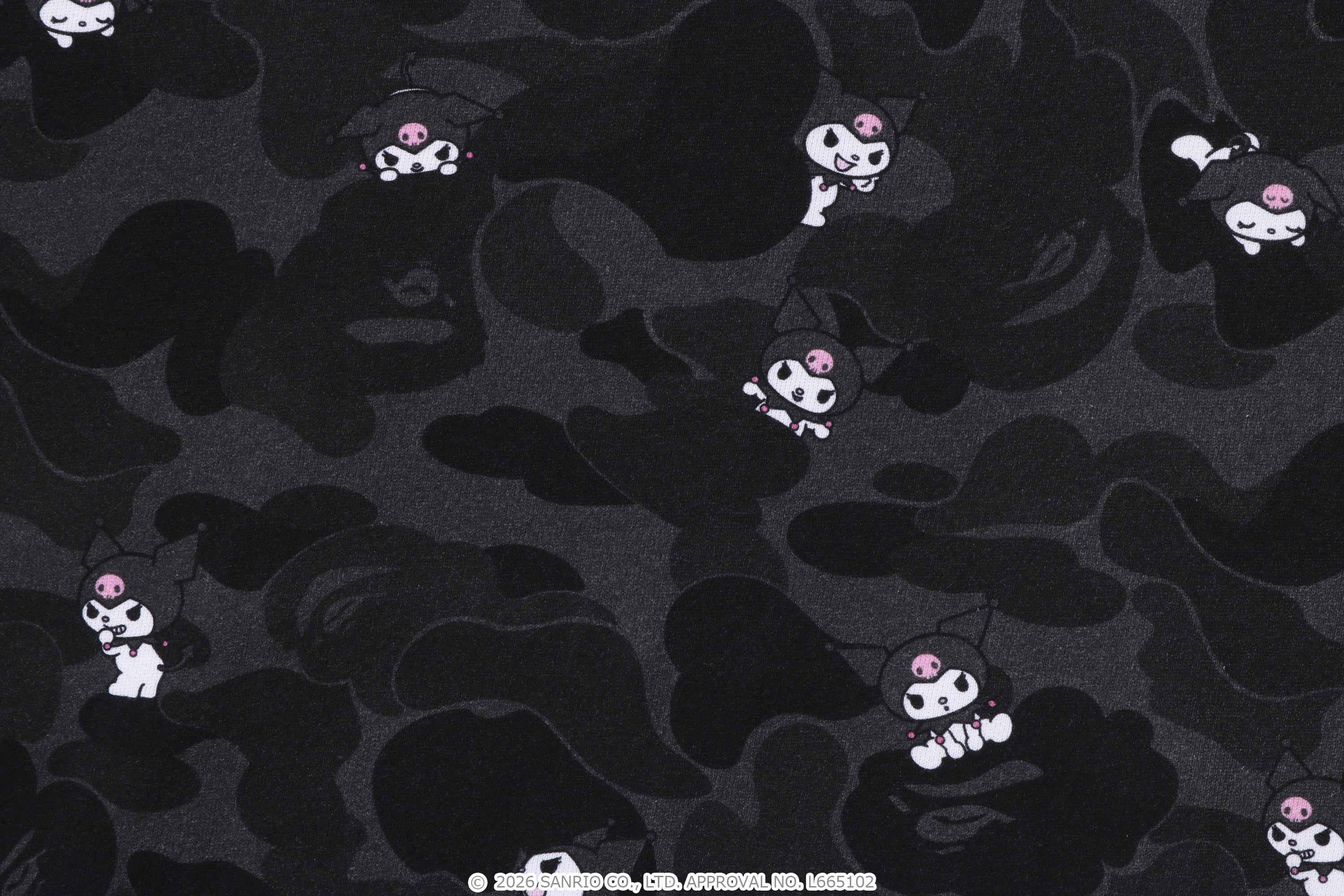 BAPE X KUROMI CAMO FULL ZIP HOODIE LADIES – eu.bape.com
