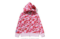 BAPE X HELLO KITTY CAMO FULL ZIP HOODIE LADIES
