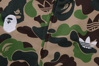 BAPE X ADIDAS RELAXED FIT TRACK CAMO SHARK FULL ZIP HOODIE LADIES