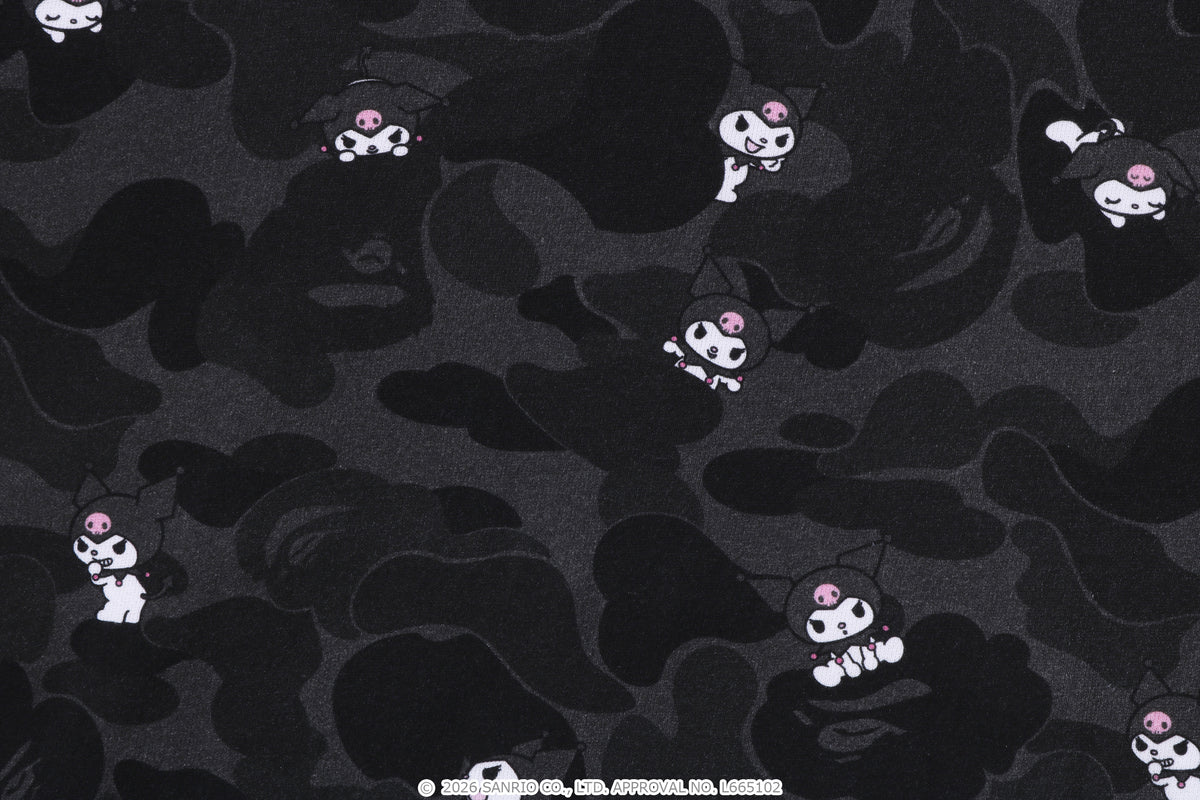 BAPE X KUROMI CAMO ZIP HOODIE KIDS