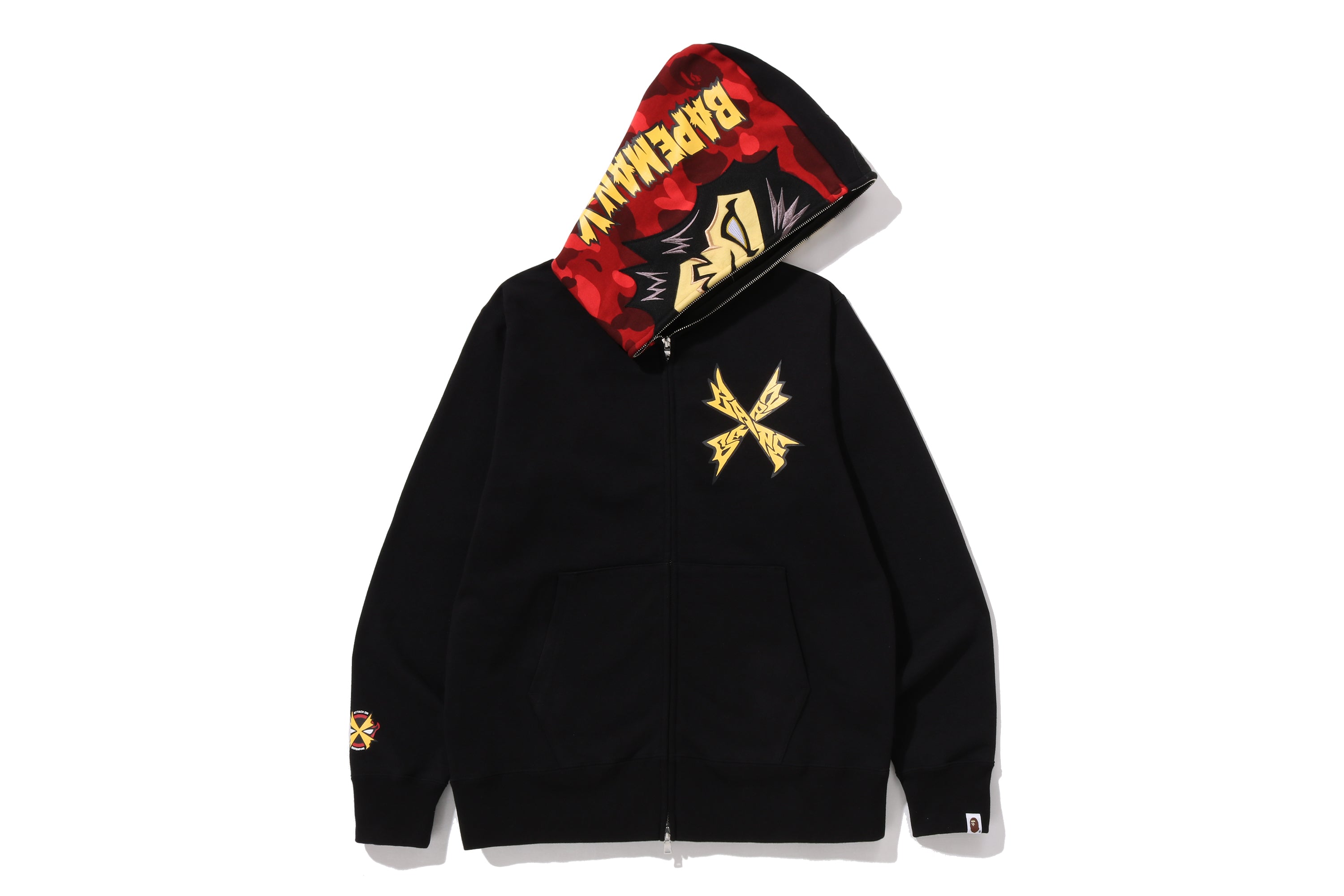 BAPEMAN-X FULL ZIP HOODIE – eu.bape.com